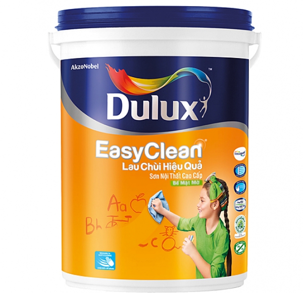 A991 Dulux Easy clean lau chùi hiệu quả (Bề mặt mờ) Loại 18L