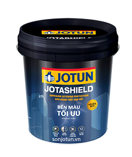 Sơn cao cấp nhất ngoài trời Jotashield - BỀN MÀU TỐI ƯU 1L