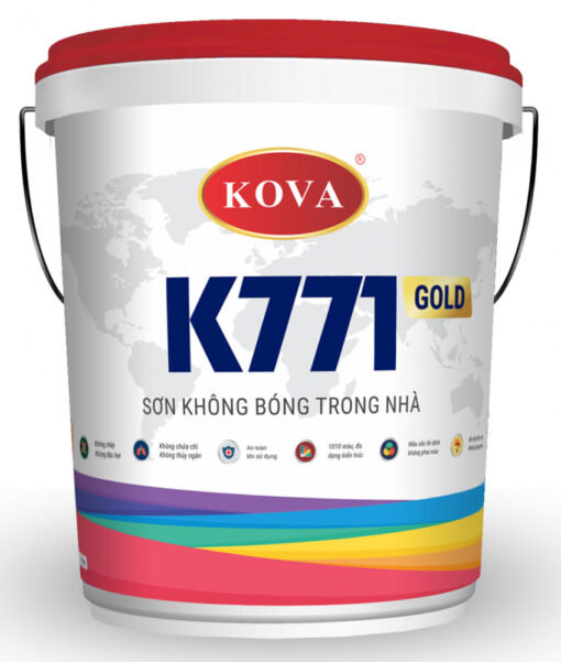 K-771 Sơn nội thất không bóng 4kg