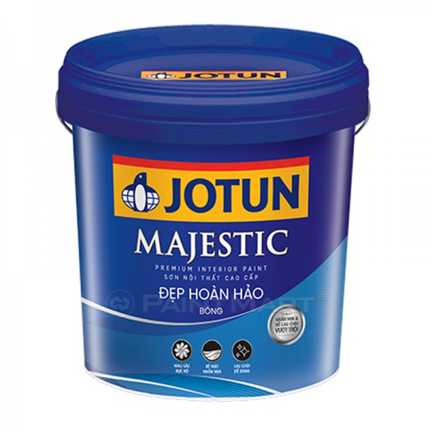 Sơn nội thất cao cấp MAJESTIC - Đẹp hoàn hảo bóng 15L