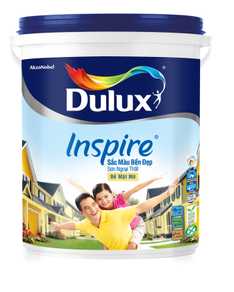 Z98 - Dulux Inspire - Sơn ngoại thất 18L (Bề mặt mờ)