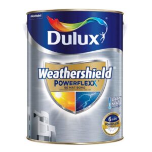 GJ8 - Dulux Weathershield PowerFlexx - Sơn ngoại thất cao cấp nhất bóng 1L